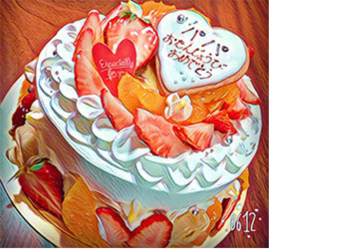  バースデーケーキ