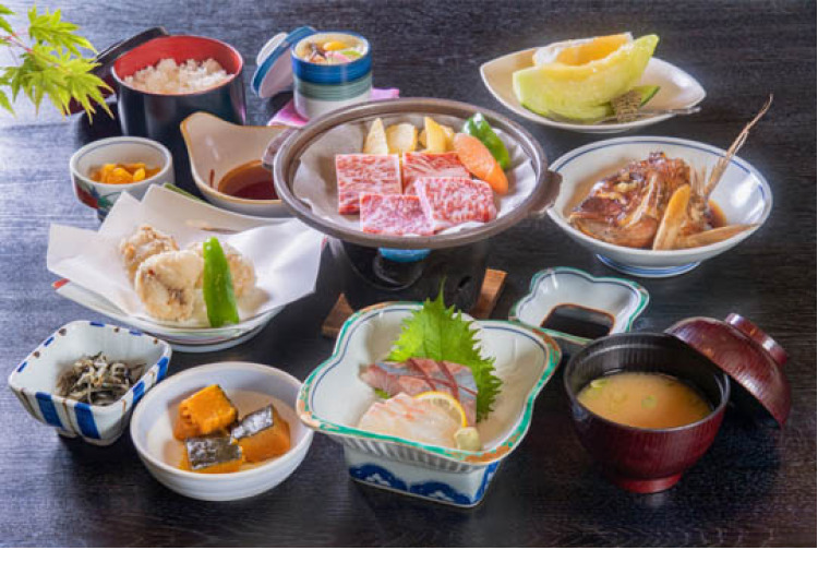 黒毛和牛ステーキ会席